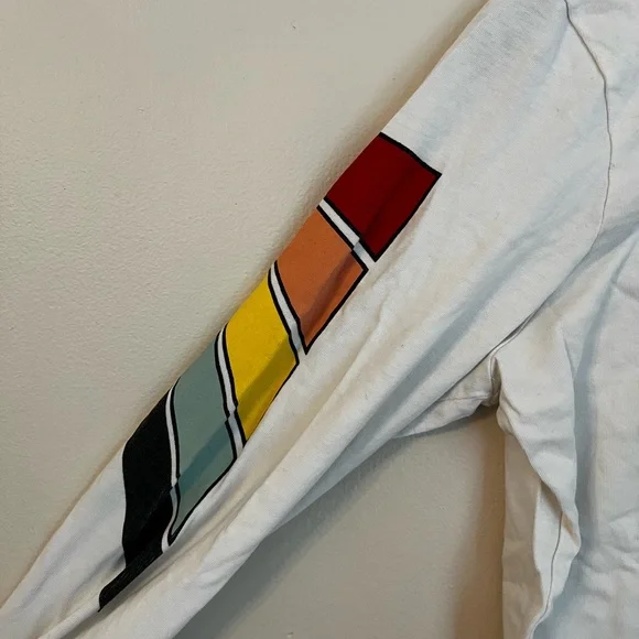 Long Sleeve White Graphic Shirt from Madewell - Picture 2 of 5